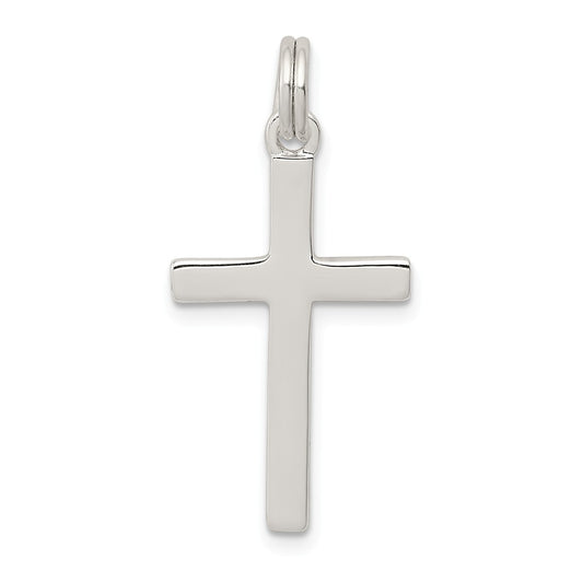 Million Charms 925 Sterling Silver Polished Relgious Cross Pendant