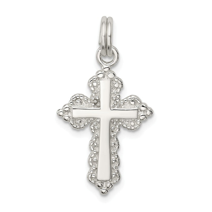 Million Charms 925 Sterling Silver Relgious Cross Charm