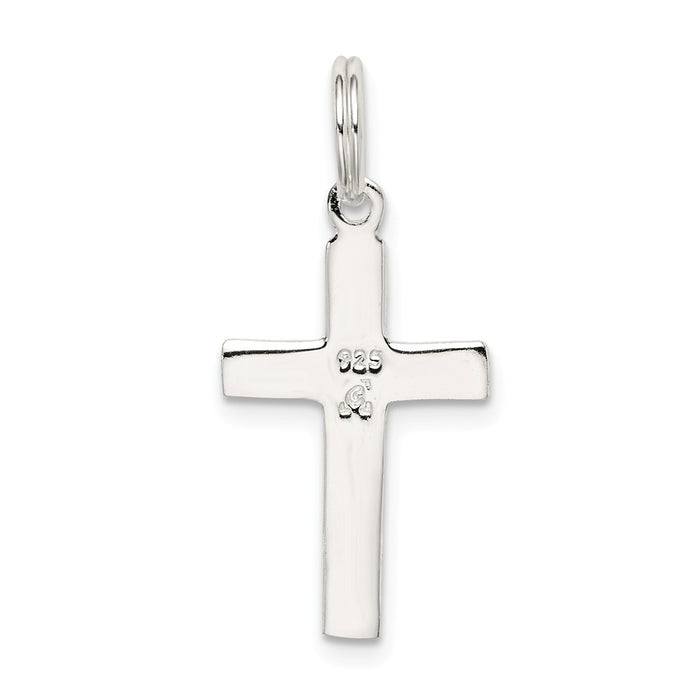 Million Charms 925 Sterling Silver Latin Relgious Cross Charm