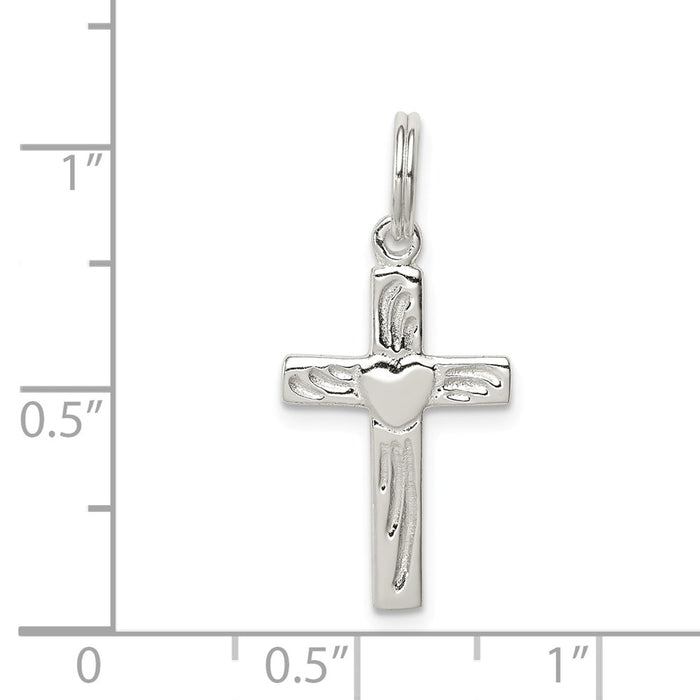 Million Charms 925 Sterling Silver Latin Relgious Cross Charm