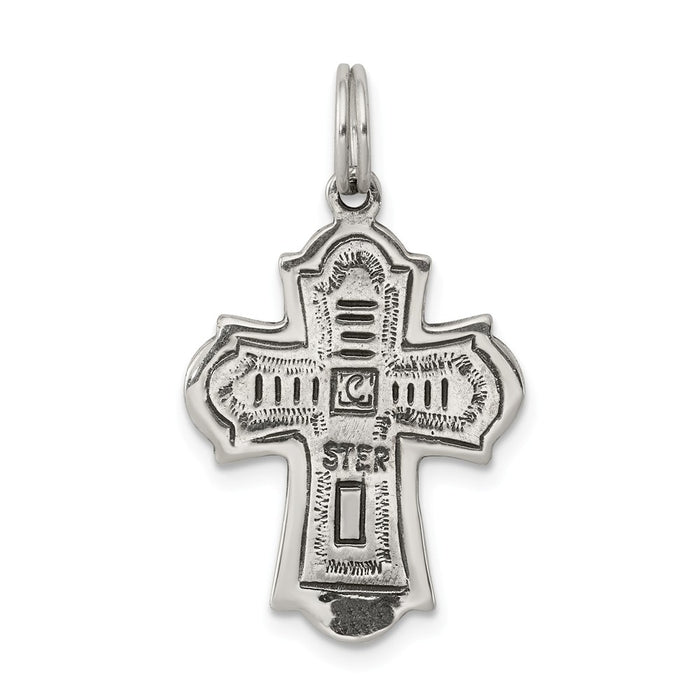 Million Charms 925 Sterling Silver Relgious Cross Charm