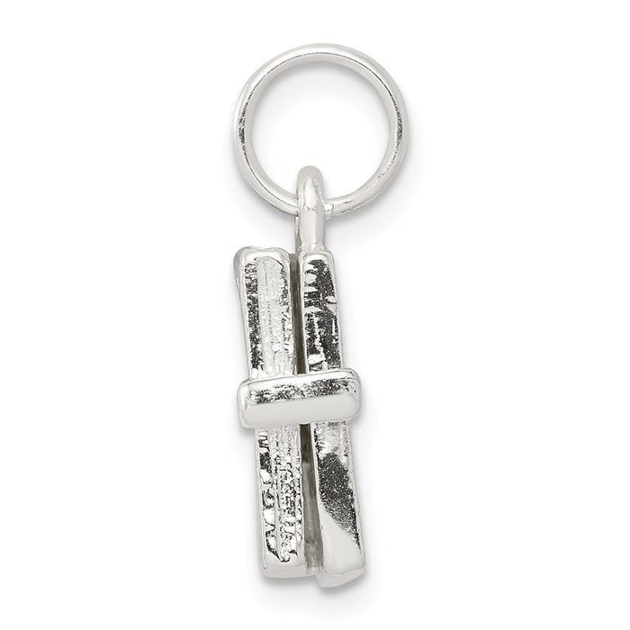 Million Charms 925 Sterling Silver Holy Bible Charm