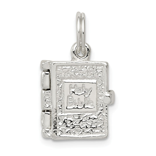 Million Charms 925 Sterling Silver Holy Bible Charm