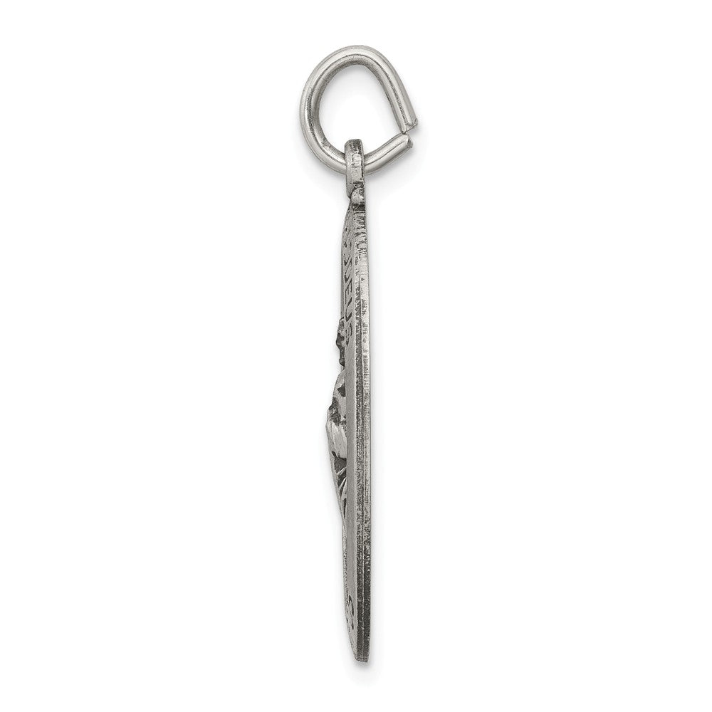 Million Charms 925 Sterling Silver Religious Saint Jude Thaddeus Medal