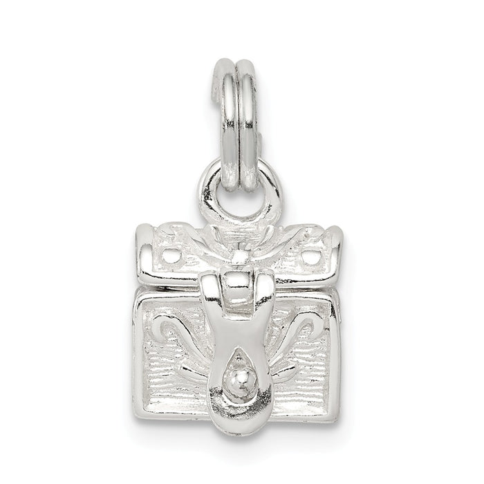 Million Charms 925 Sterling Silver Relgious Cross Prayer Box Charm