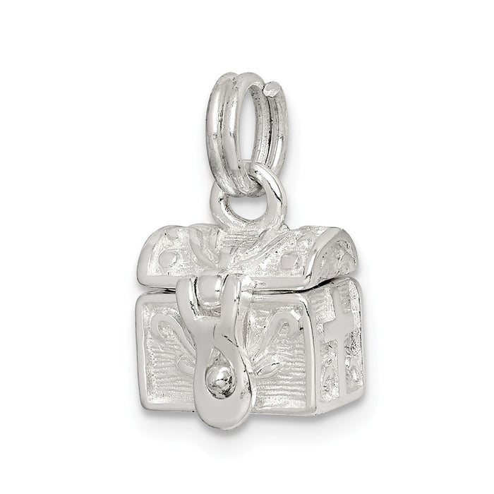 Million Charms 925 Sterling Silver Relgious Cross Prayer Box Charm