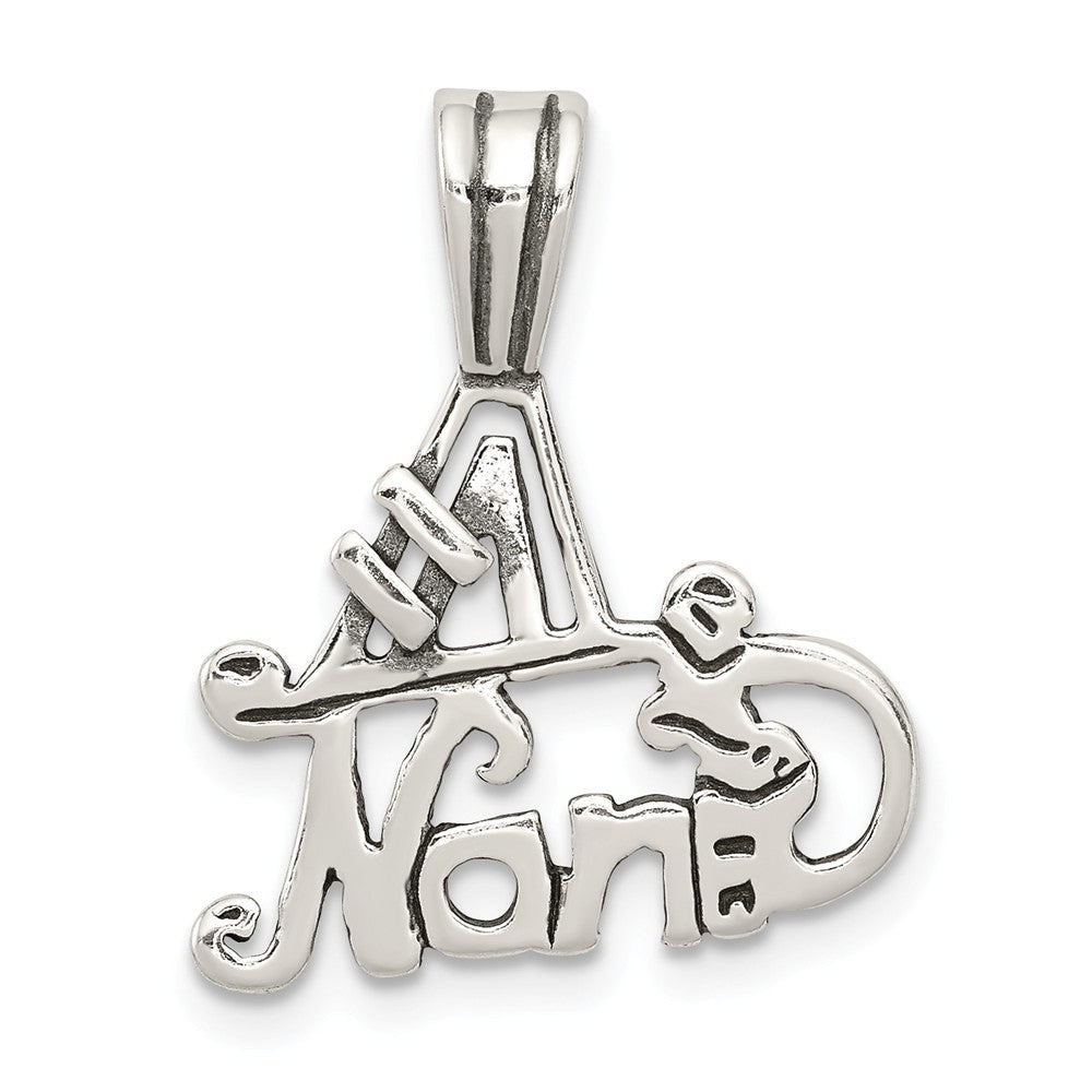 Million Charms 925 Sterling Silver #1 Nana Pendant