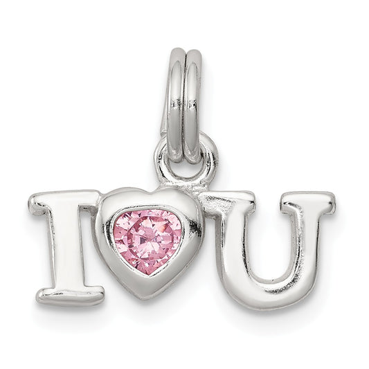 Million Charms 925 Sterling Silver I Love You Charm