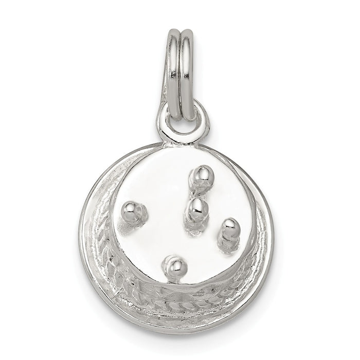 Million Charms 925 Sterling Silver Happy Birthday Cake Charm