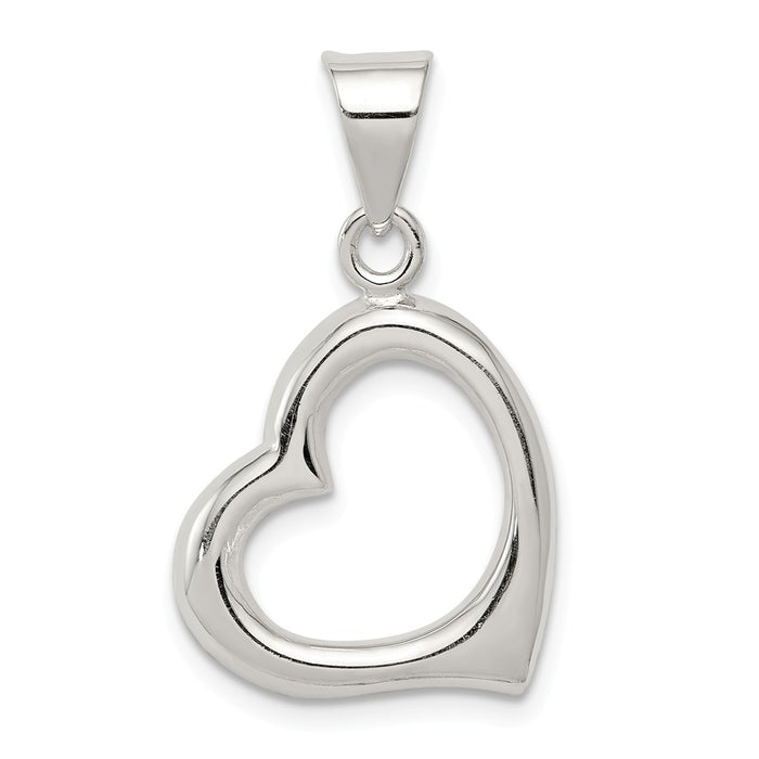 Million Charms 925 Sterling Silver Heart Pendant