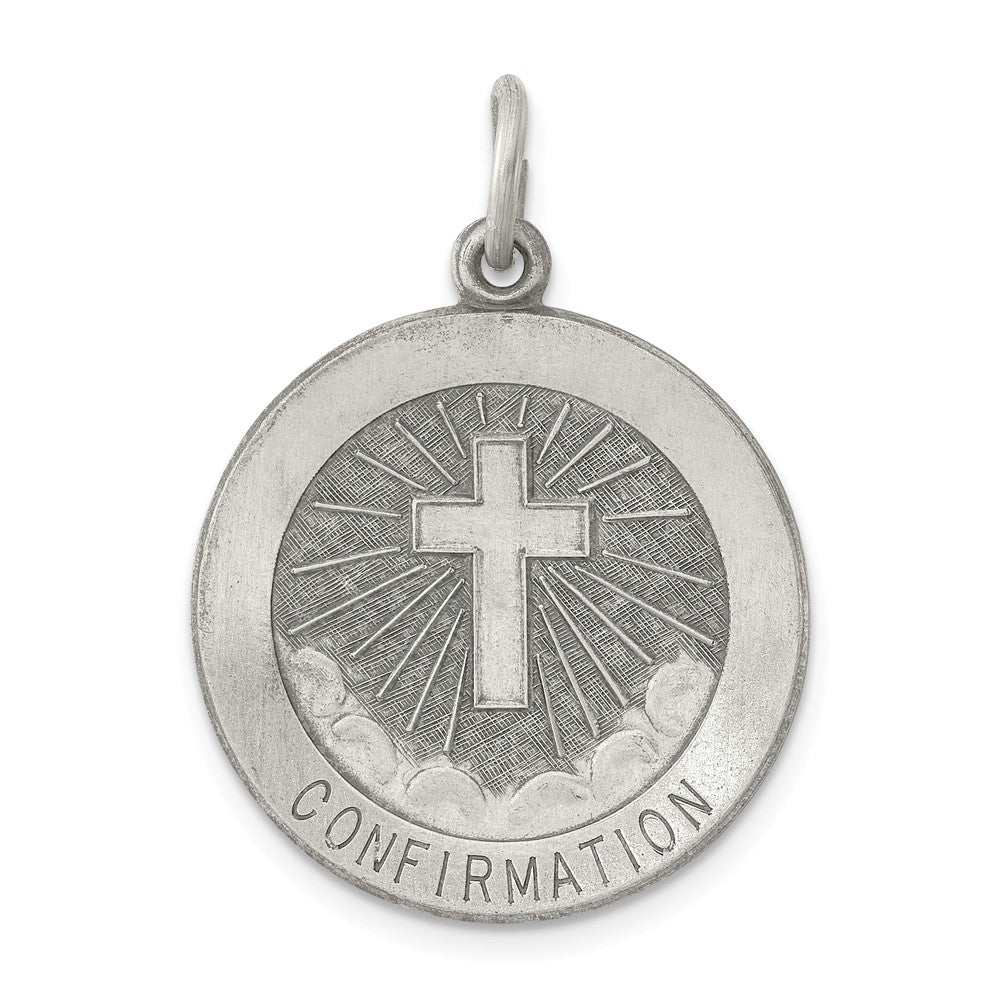 Million Charms 925 Sterling Silver Confirmation Medal Charm