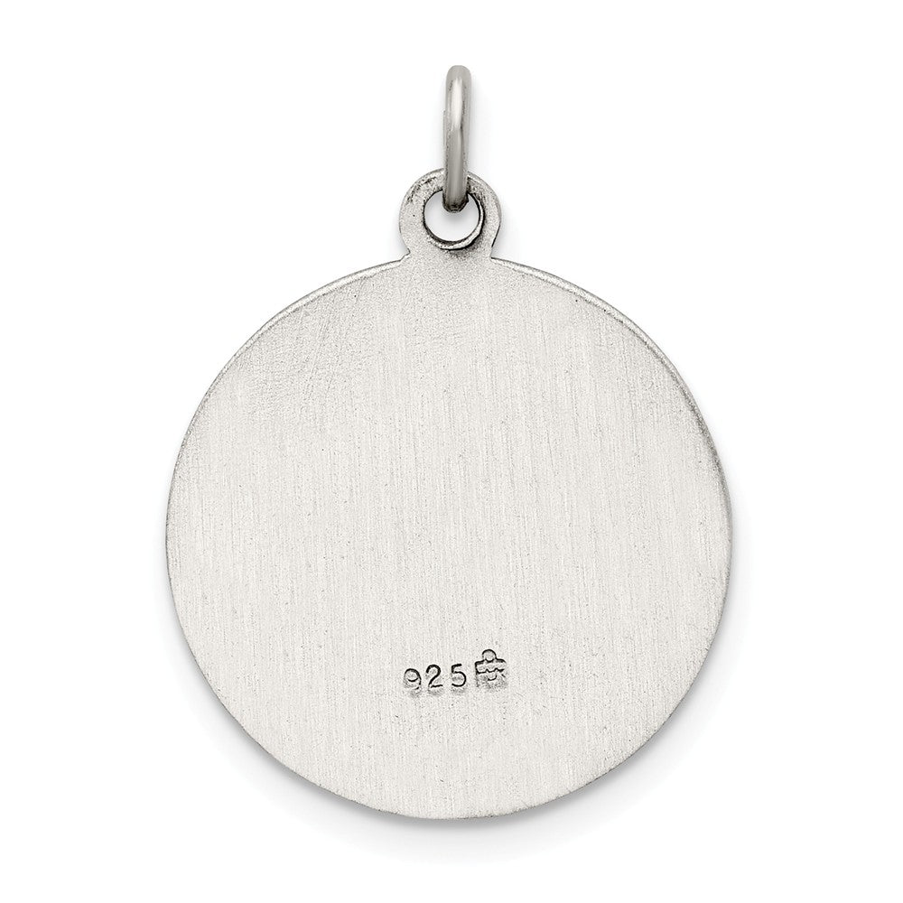 Million Charms 925 Sterling Silver Relgious Our Lady Of Guadalupe Medal