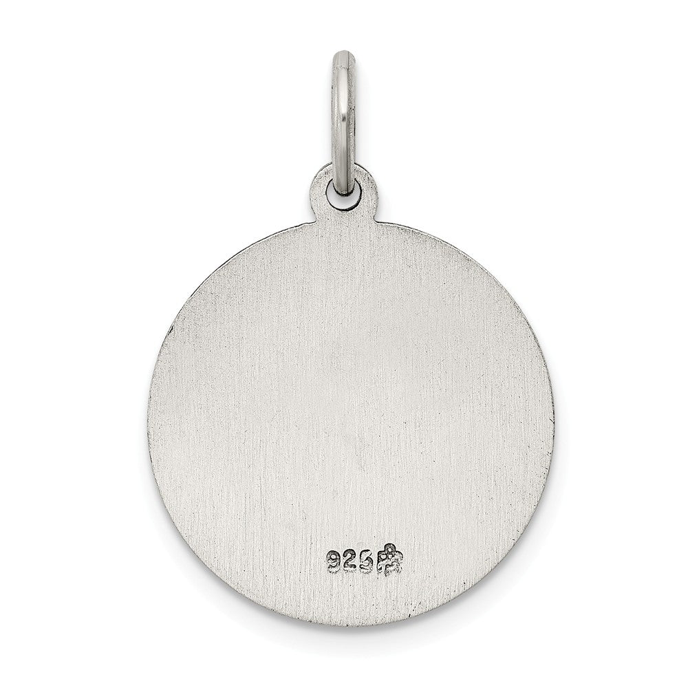 Million Charms 925 Sterling Silver Religious Saint Jude Thaddeus Medal