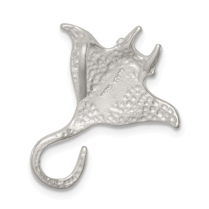 Million Charms 925 Sterling Silver Stingray Charm