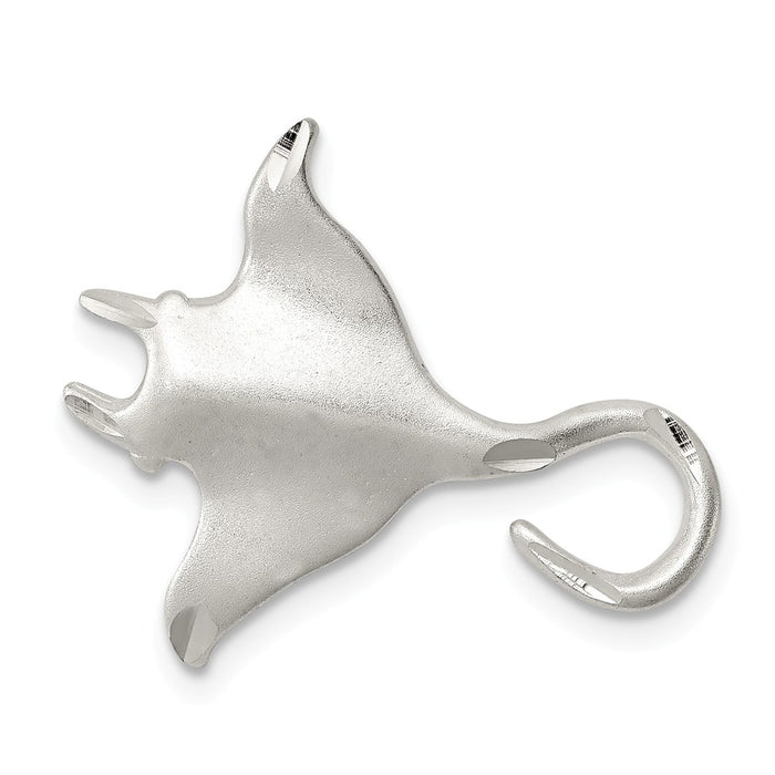 Million Charms 925 Sterling Silver Stingray Charm