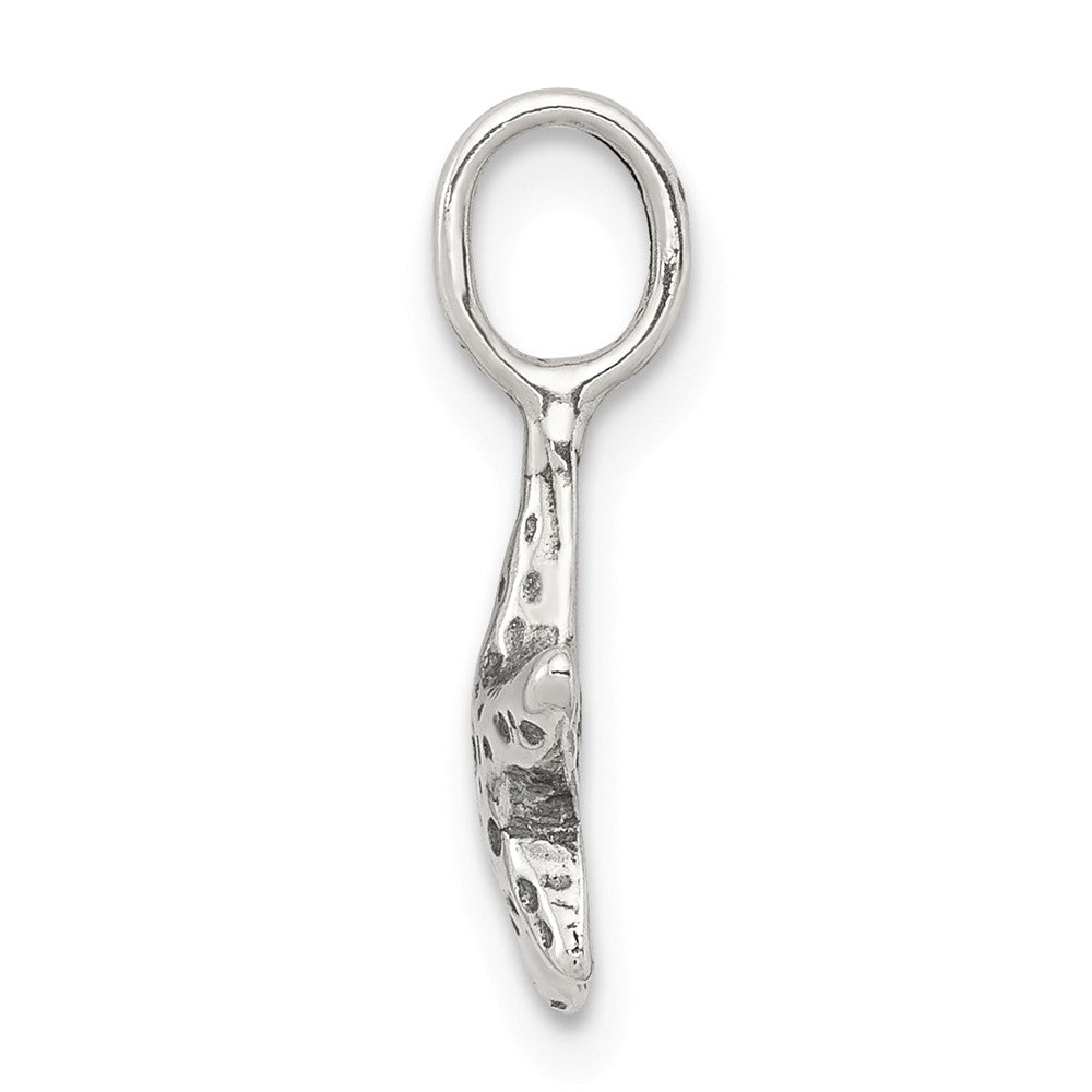 Million Charms 925 Sterling Silver Antiqued Nautical Starfish Pendant