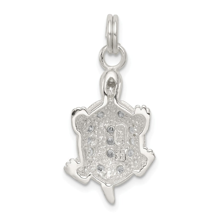 Million Charms 925 Sterling Silver Turtle Charm