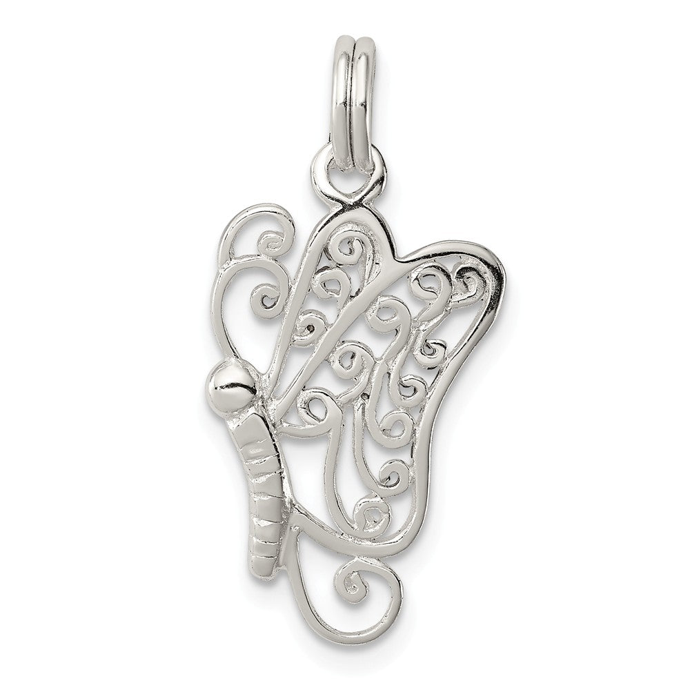 Million Charms 925 Sterling Silver Butterfly Charm