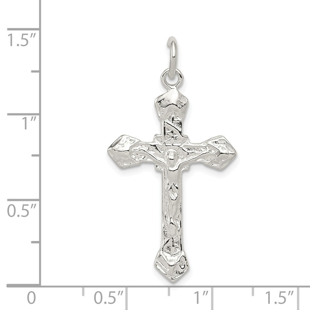 Million Charms 925 Sterling Silver Relgious Crucifix Pendant