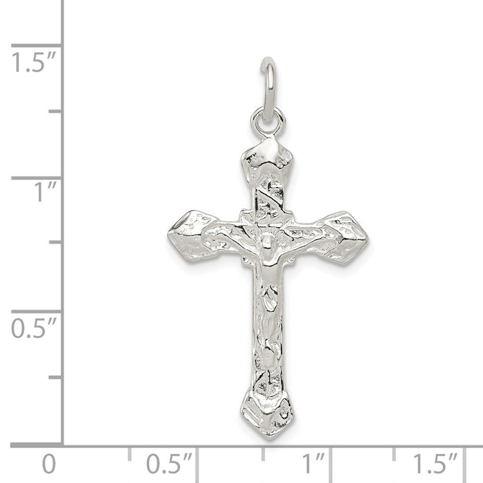 Million Charms 925 Sterling Silver Relgious Crucifix Pendant