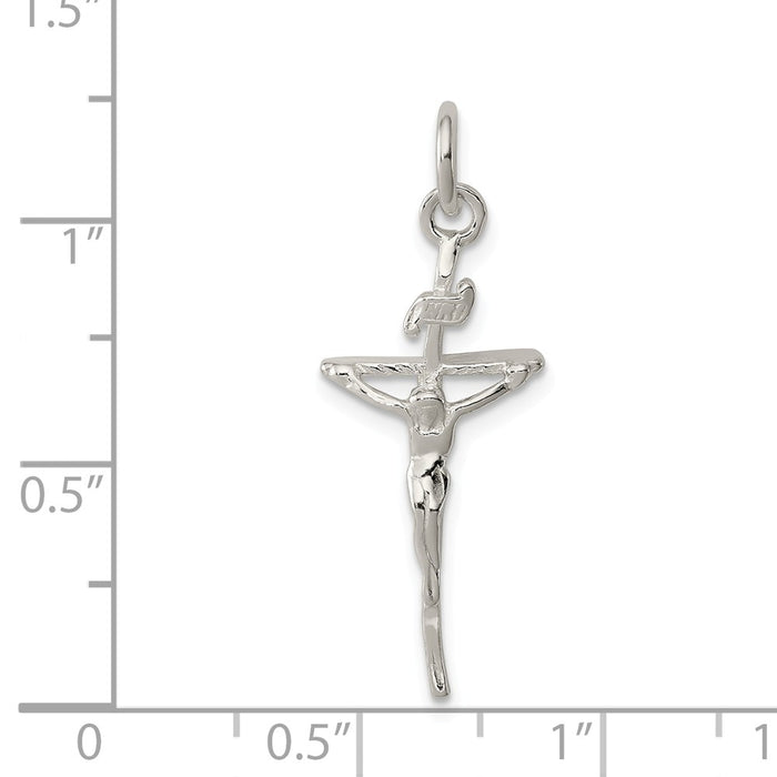 Million Charms 925 Sterling Silver Inri Relgious Crucifix Pendant