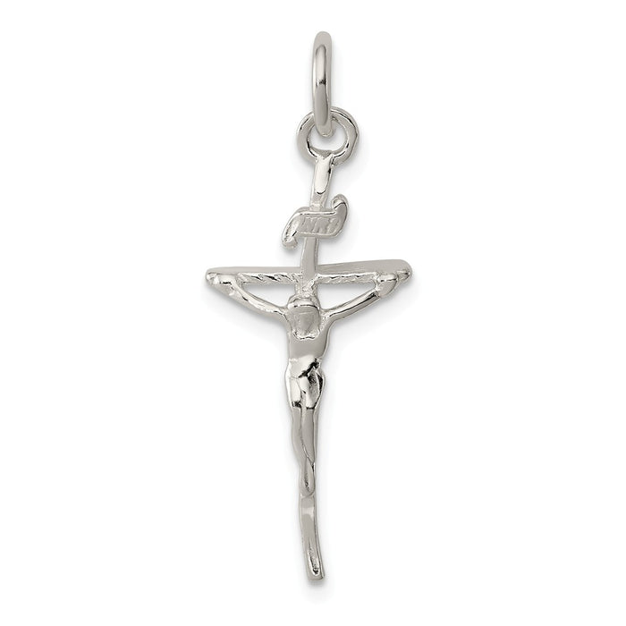 Million Charms 925 Sterling Silver Inri Relgious Crucifix Pendant