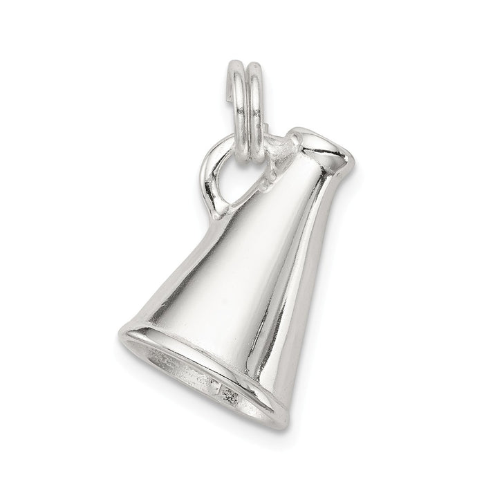 Million Charms 925 Sterling Silver Megaphone Charm