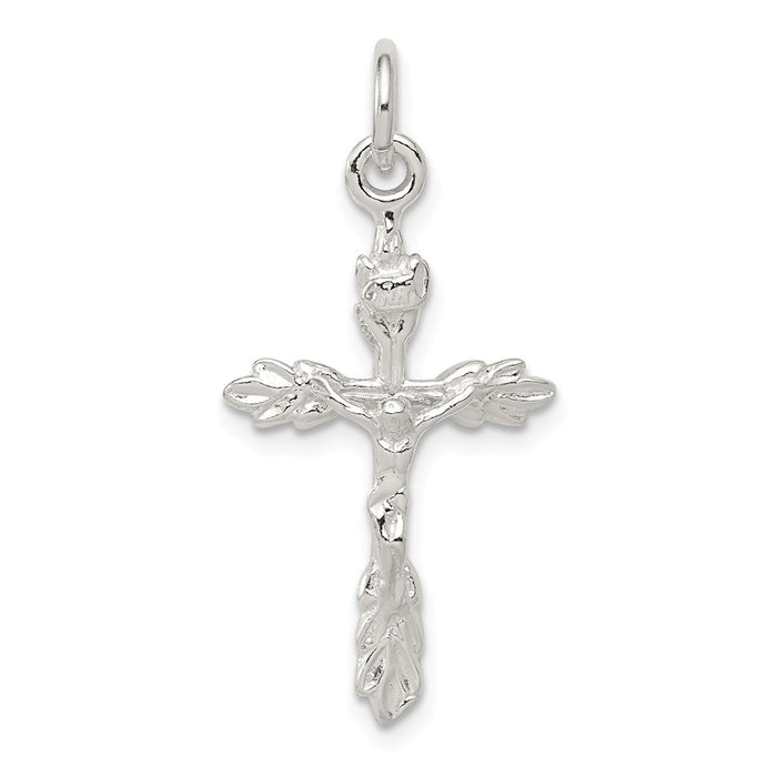 Million Charms 925 Sterling Silver Inri Relgious Crucifix Charm