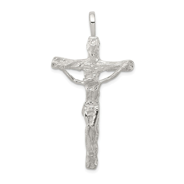 Million Charms 925 Sterling Silver Relgious Crucifix Pendant