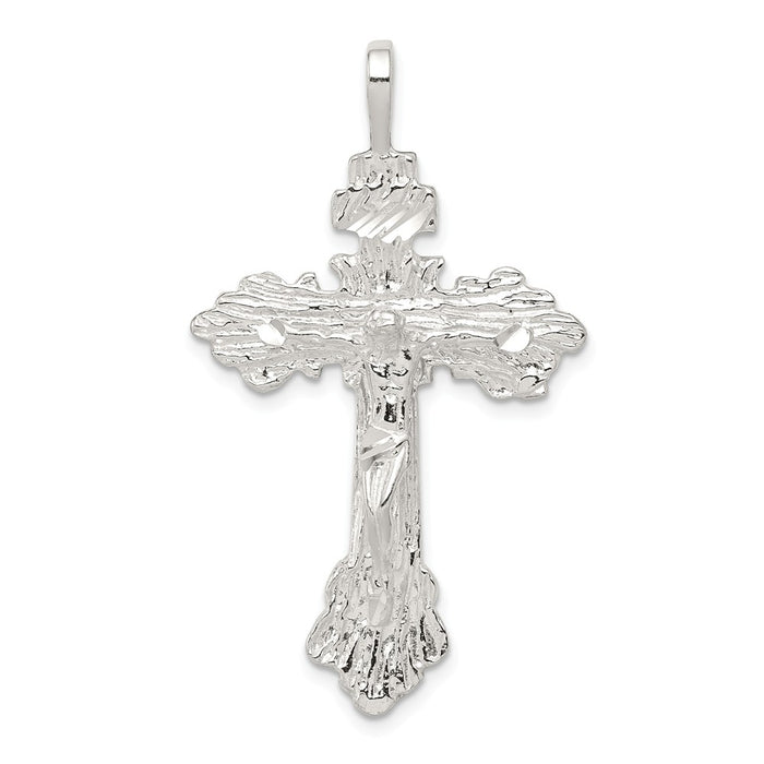 Million Charms 925 Sterling Silver Relgious Crucifix Pendant