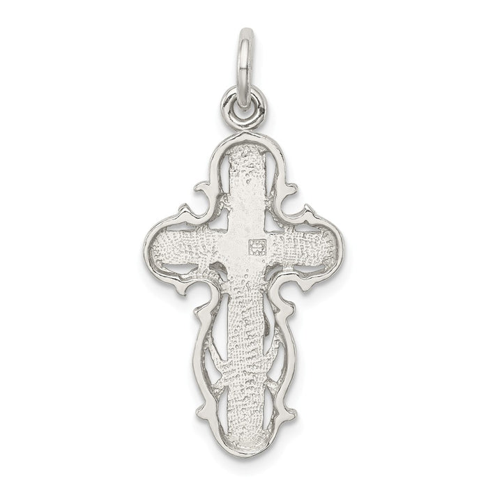 Million Charms 925 Sterling Silver Relgious Crucifix Pendant