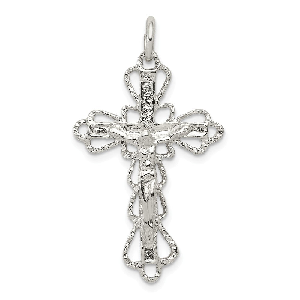 Million Charms 925 Sterling Silver Relgious Crucifix Pendant