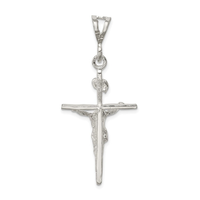 Million Charms 925 Sterling Silver Inri Relgious Crucifix Pendant