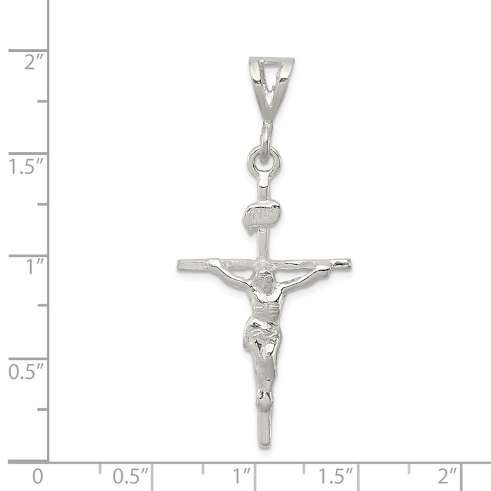 Million Charms 925 Sterling Silver Inri Relgious Crucifix Pendant