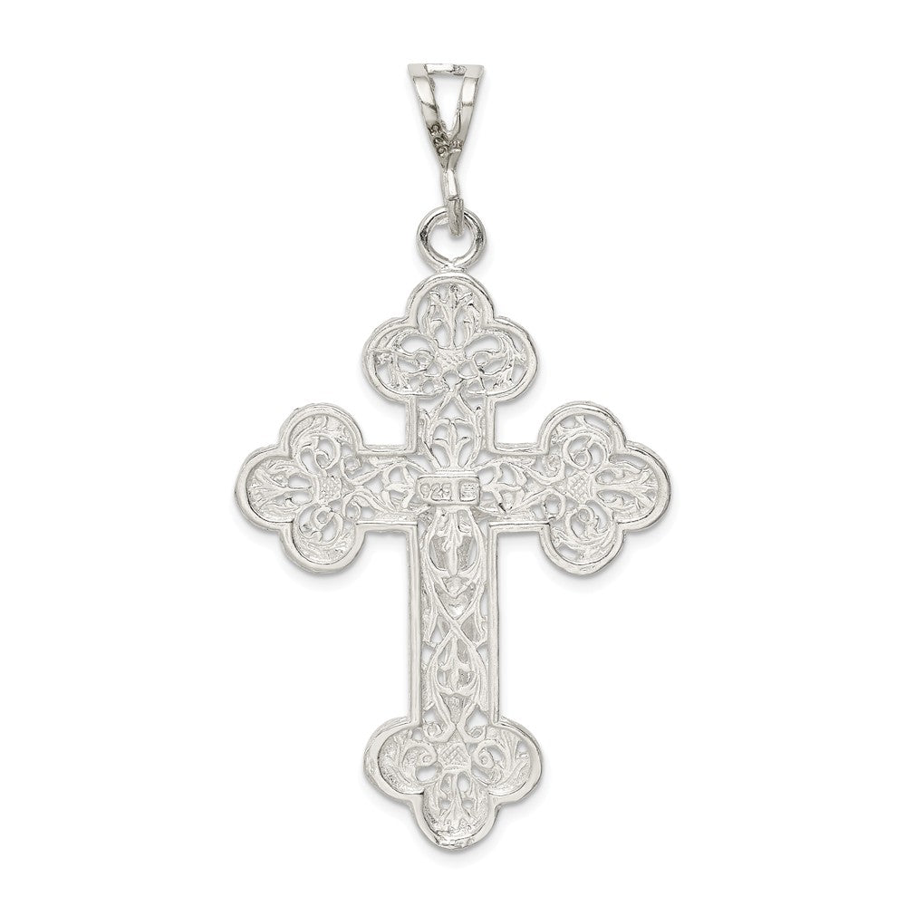 Million Charms 925 Sterling Silver Relgious Crucifix Pendant