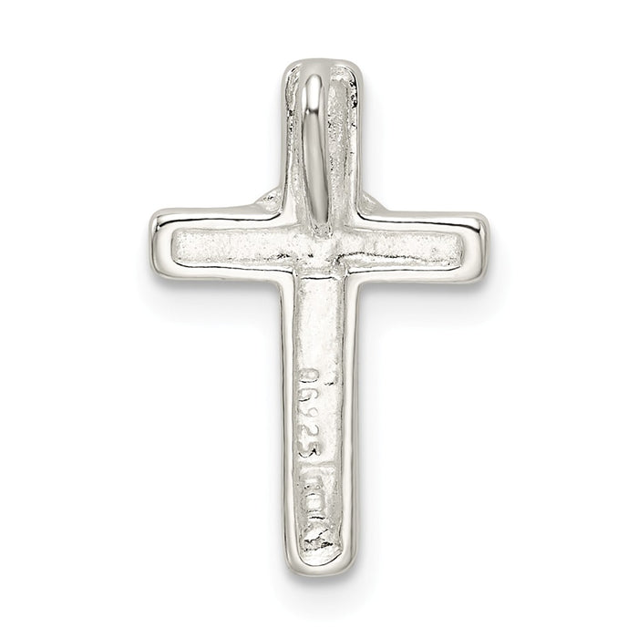 Million Charms 925 Sterling Silver Small Relgious Cross Pendant