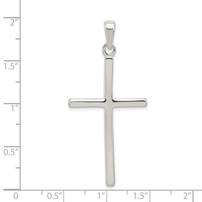 Million Charms 925 Sterling Silver Latin Relgious Cross Pendant