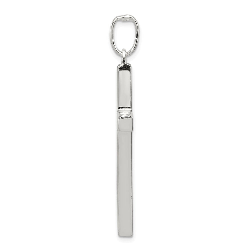 Million Charms 925 Sterling Silver Latin Relgious Cross Pendant