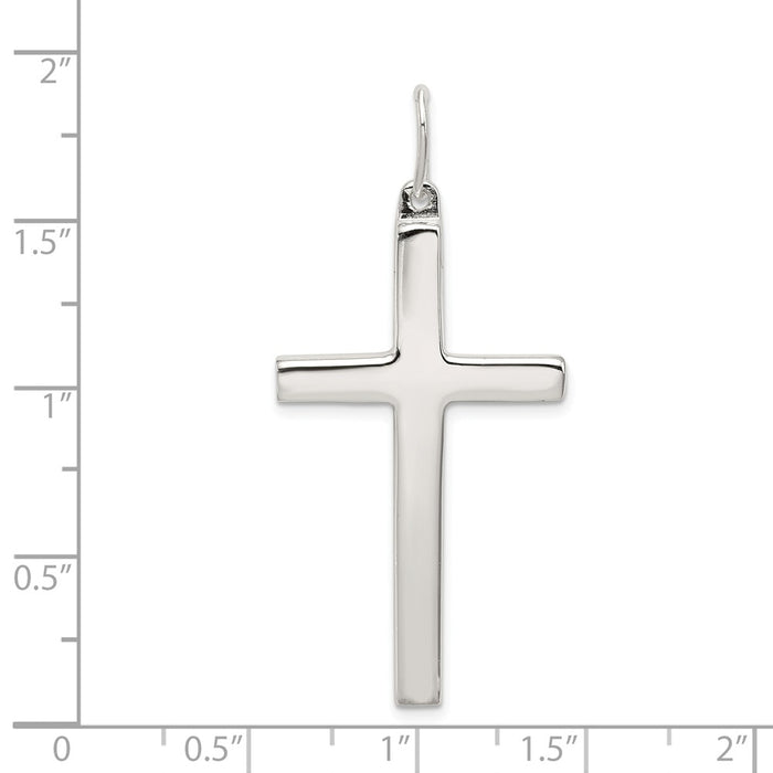 Million Charms 925 Sterling Silver Latin Relgious Cross Pendant