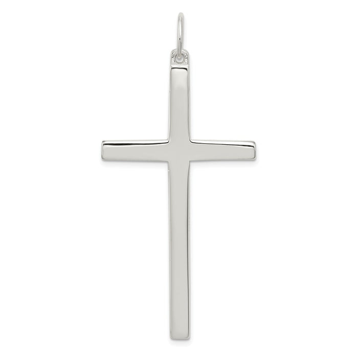 Million Charms 925 Sterling Silver Latin Relgious Cross Pendant