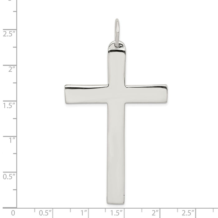 Million Charms 925 Sterling Silver Latin Relgious Cross Charm