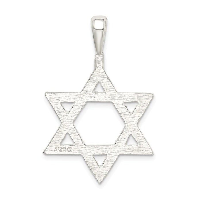 Million Charms 925 Sterling Silver Religious Jewish Star Of David Charm