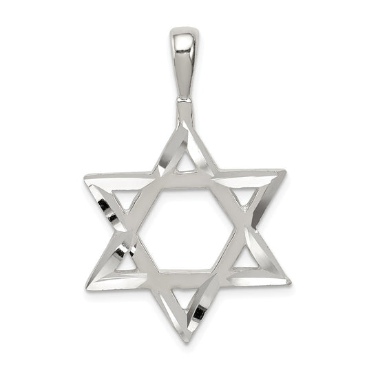 Million Charms 925 Sterling Silver Religious Jewish Star Of David Charm