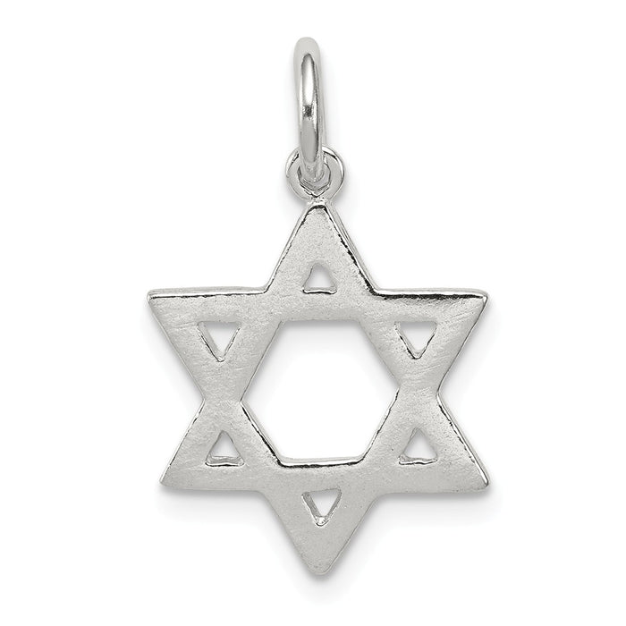 Million Charms 925 Sterling Silver Religious Jewish Star Of David Charm