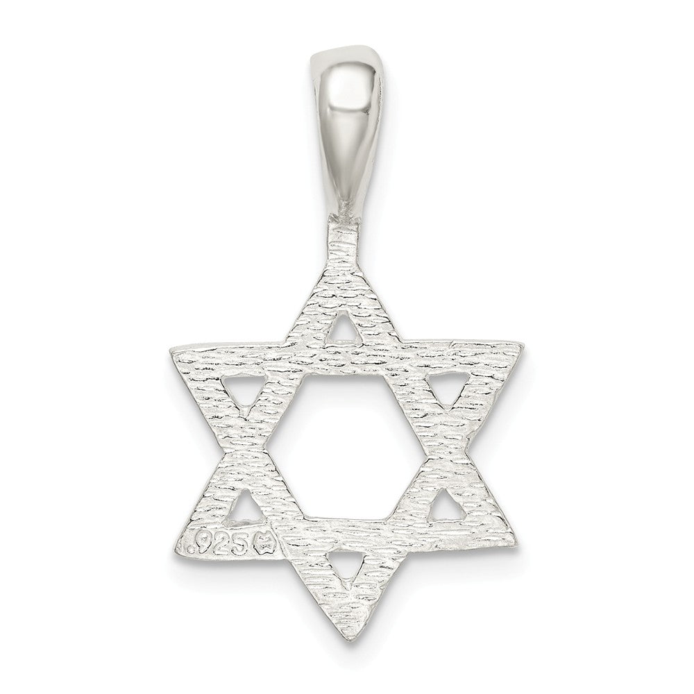 Million Charms 925 Sterling Silver Religious Jewish Star Of David Charm