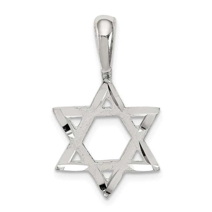 Million Charms 925 Sterling Silver Religious Jewish Star Of David Charm