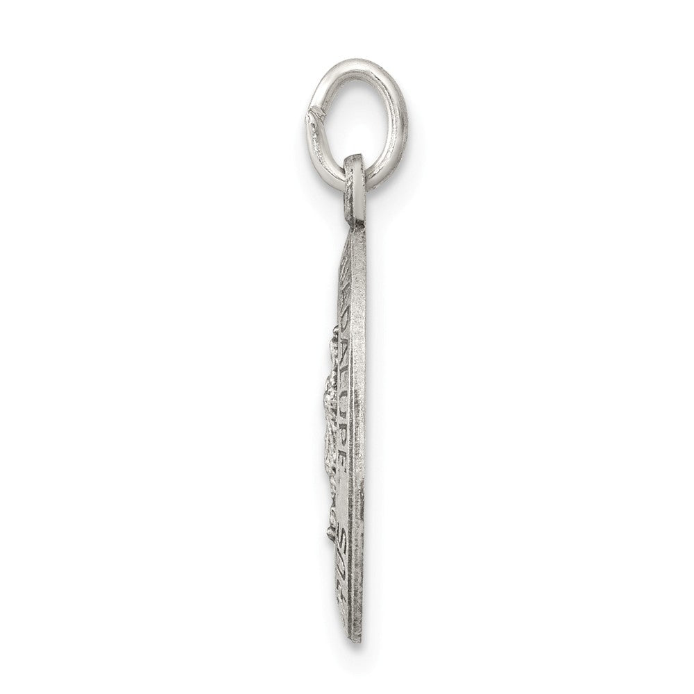 Million Charms 925 Sterling Silver Relgious Our Lady Of Guadalupe Medal