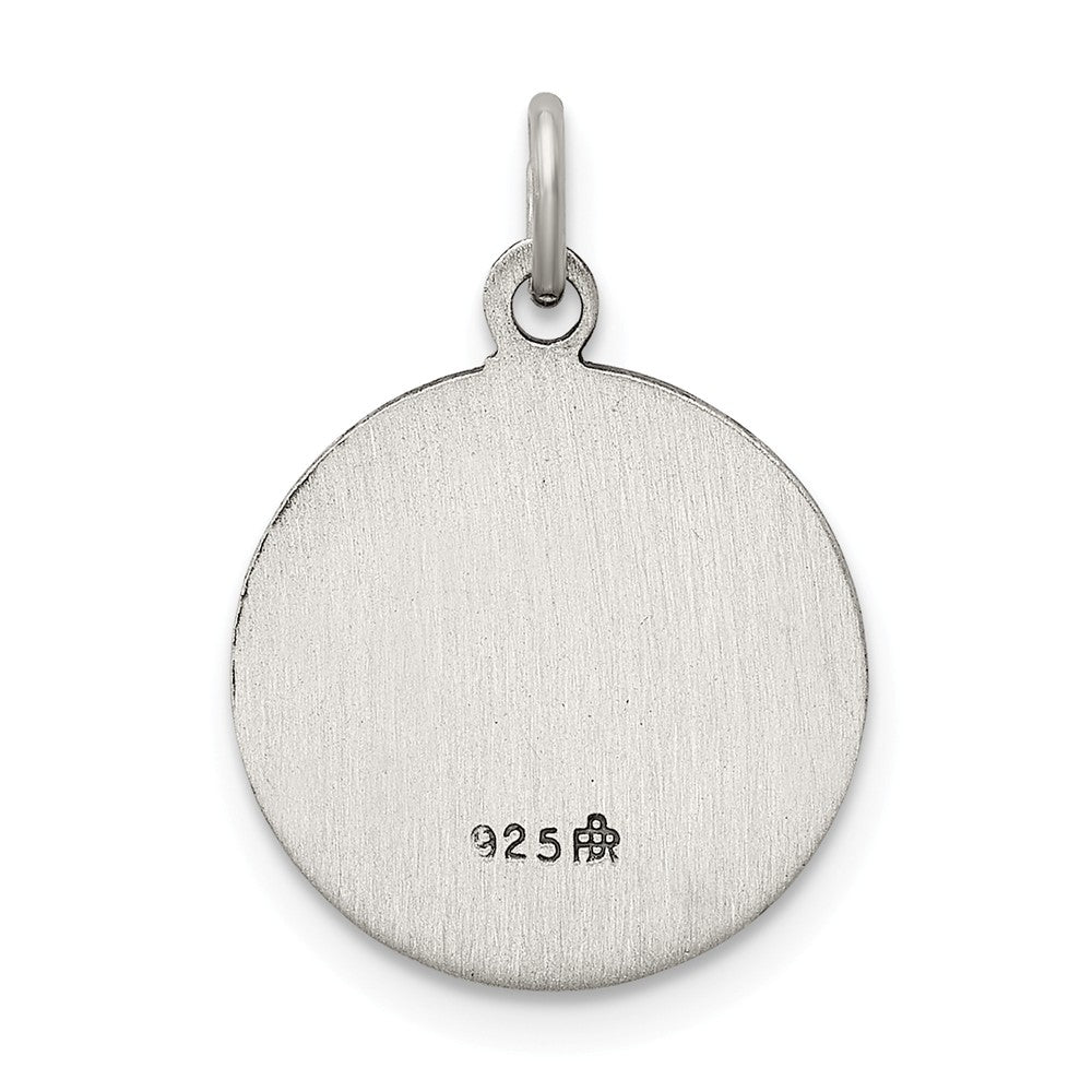Million Charms 925 Sterling Silver Relgious Our Lady Of Fatima Medal