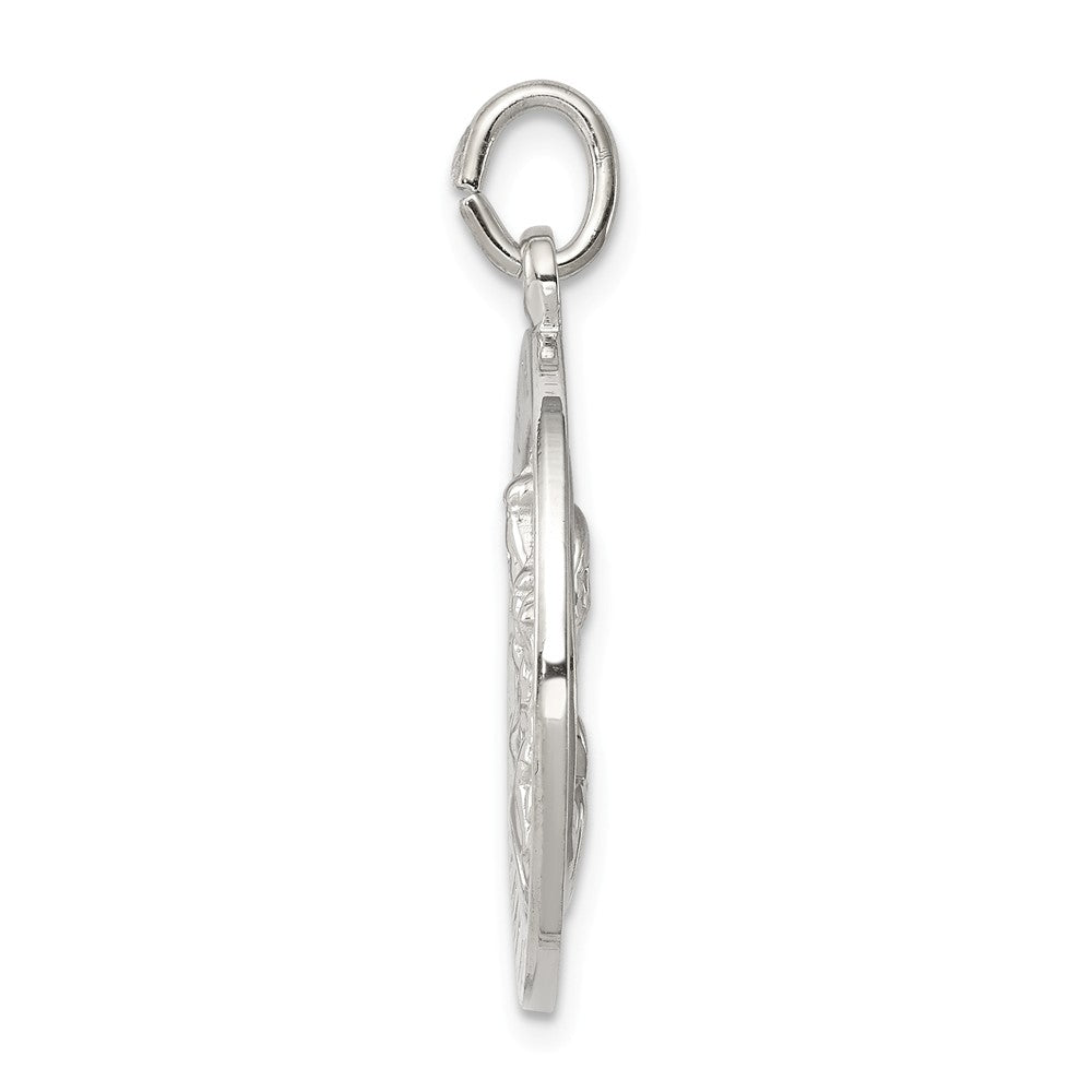 Million Charms 925 Sterling Silver Queen Of The Holy Scapular Medal