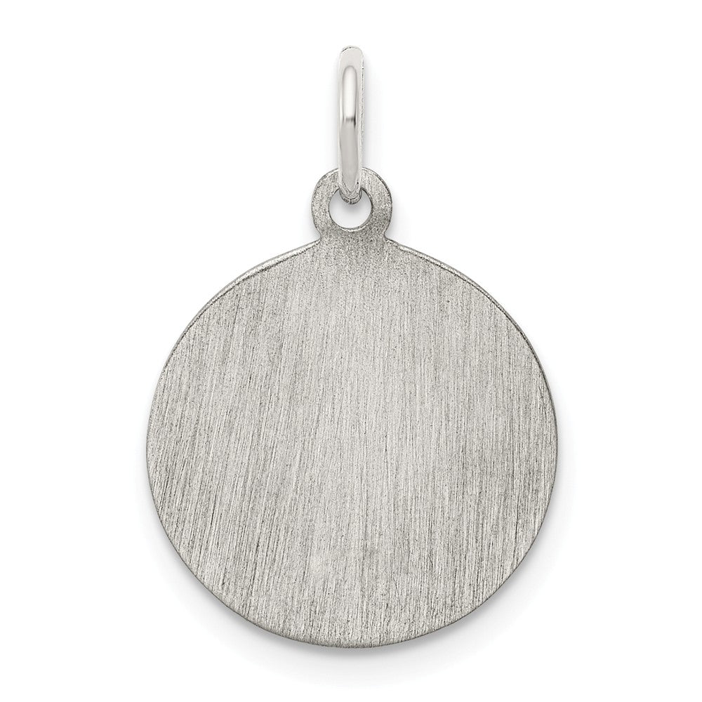 Million Charms 925 Sterling Silver Rhodium-Plated Religious Saint Joseph Medal